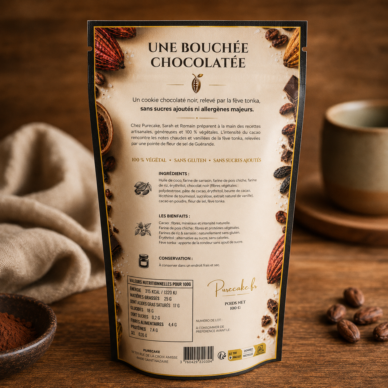 COOKIES CHOCOLAT TONKA