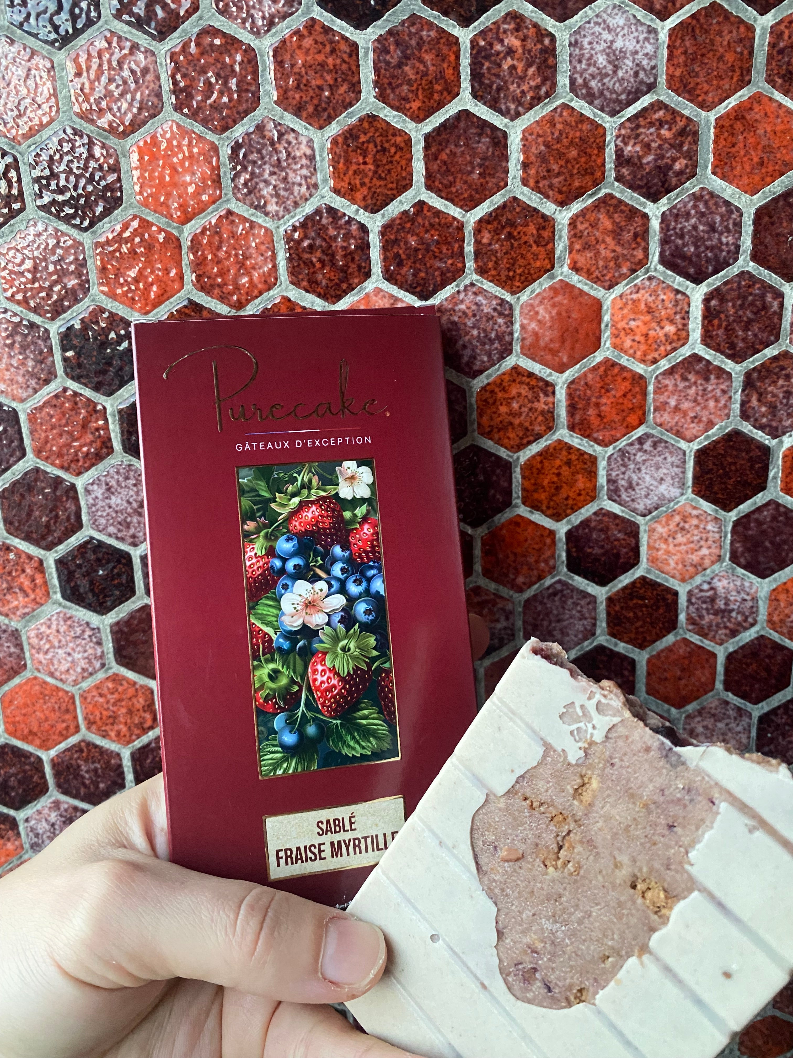 SABLÉ FRAISE MYRTILLE