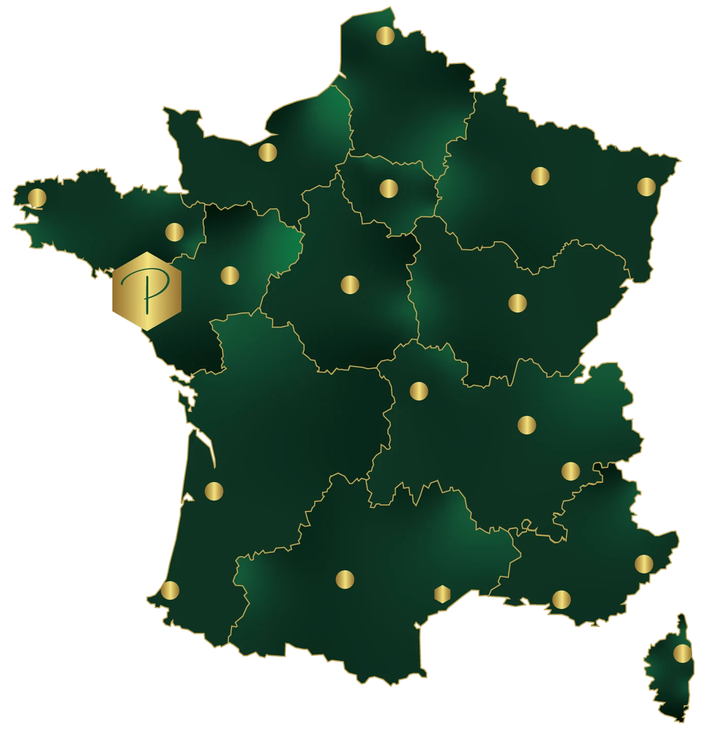 Carte France Purecak