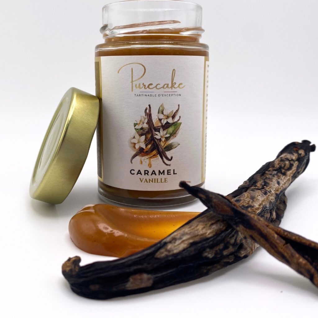 Caramel vanille Purecake sansgluten vegan