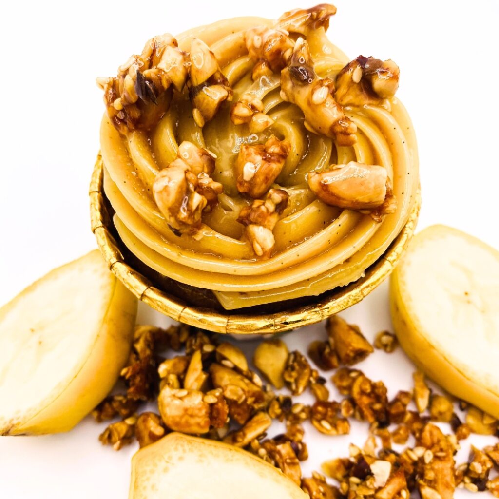 Cupcake Banane Granola vegan sans gluten Purecake 1