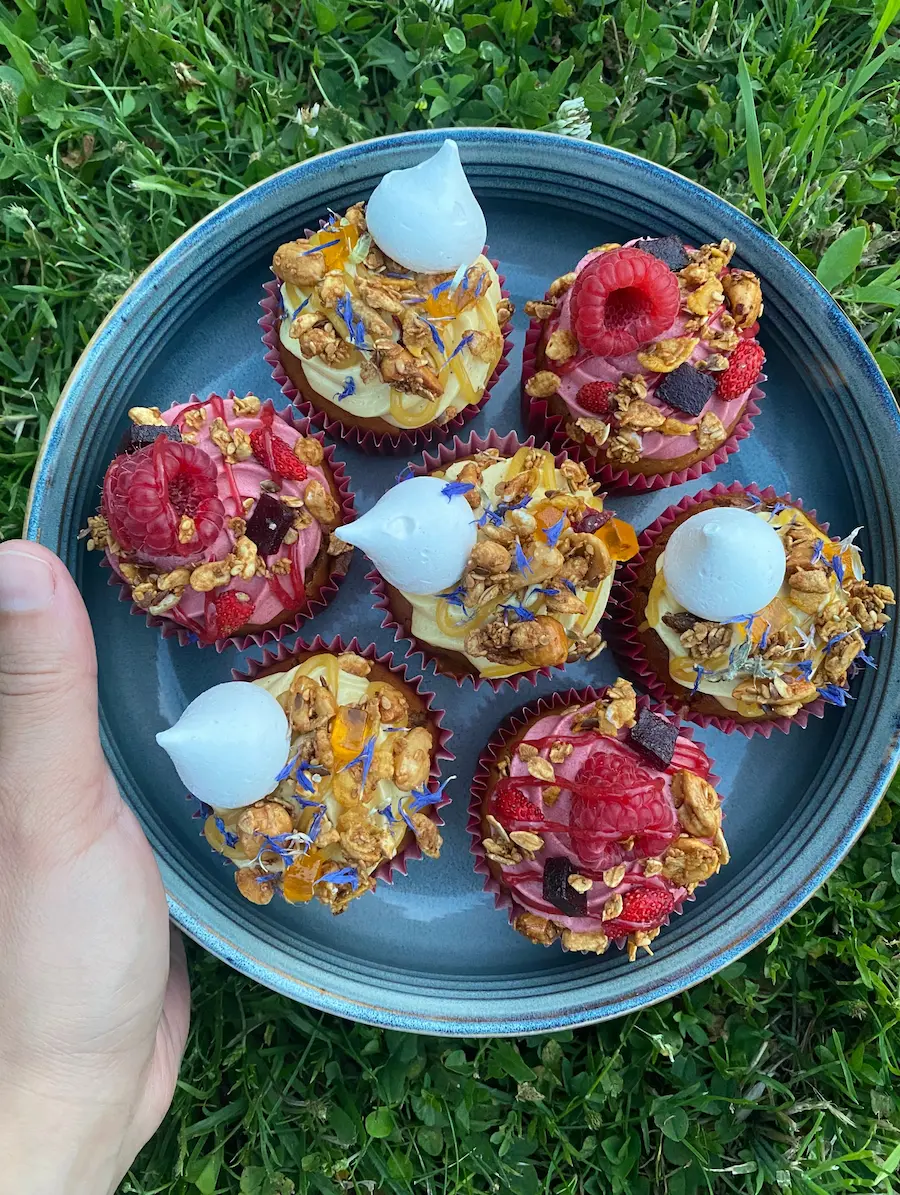 Cupcake Vegan gourmand purecake