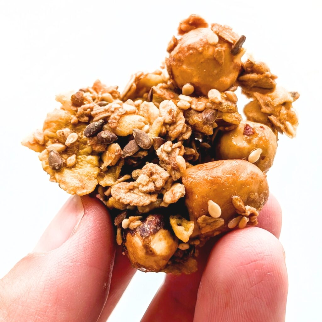 Morceau Granola Boost vegan sansgluten purecake
